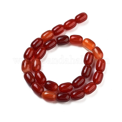 Cuentas De ágata Roja De 8 Mm De Piedra Natural Redondas