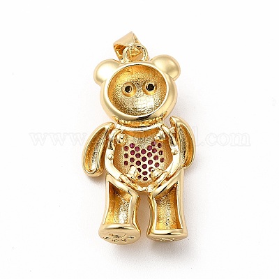 Стойки обшивки латунь микро проложить Циркон подвеску KK-G456-21G-1