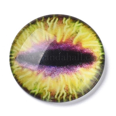 Кабошоны из стекла GLAA-XCP0011-25-1