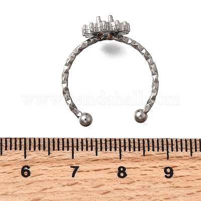 Овальные регулируемые манжетные кольца из нержавеющей стали 304 STAS-H237-02A-P-1