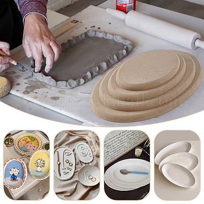 6шт 6 стиля МДФ деревянные доски Молды TOOL-PH0001-94-1