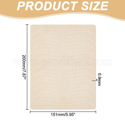 Микроблейдинг резиновая татуировка бровей практика кожи MRMJ-WH0069-12-1