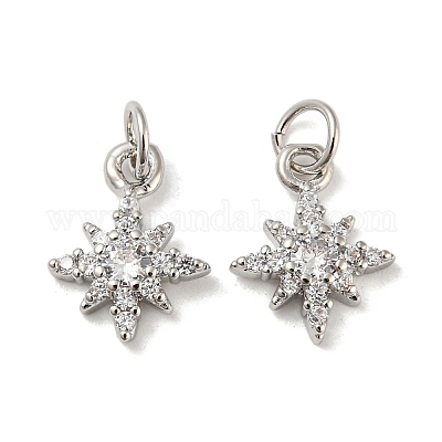 Стойки обшивки латунь микро проложить Циркон подвеску KK-A200-13P-1