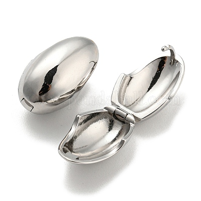 Серьги-кольца в форме яйца EJEW-G355-10P-1