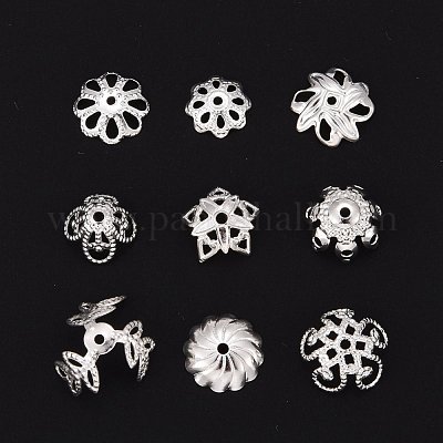 Шапочки и конусы для бусин KK-MSMC008-S-1