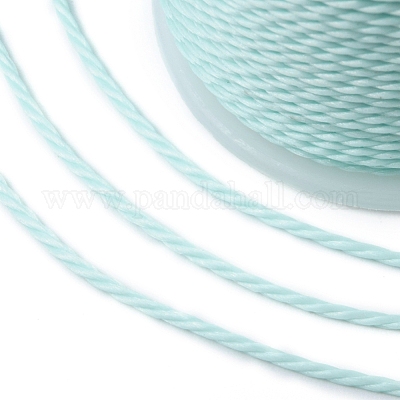 Круглый вощеный полиэфирный шнур YC-G006-01-1.0mm-31-1