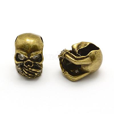 Латунные микро проложить класса AAA кубического циркония бусы ZIRC-G100-55AG-NR-1