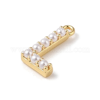 Подвески из искусственного жемчуга KK-P230-17G-L-1