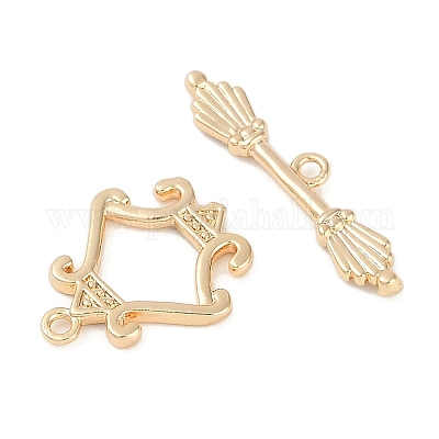 Латуни Переключить застежками KK-K391-05G-1