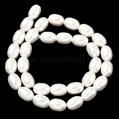 Гальванические оболочки жемчужные бусы пряди PEAR-R001-01-1