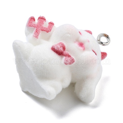 Подвески из флокированной смолы на рождественскую тематику RESI-Q002-07A-1