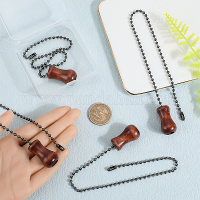 4 шт. удлинители цепи для деревянного потолочного вентилятора FIND-CP0002-66C-1