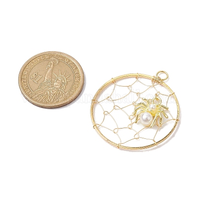 Акриловые подвески из медного сплава PALLOY-JF02638-1