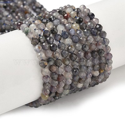 Природные иолит нитей бисера&nbsp;G-G188-B04-06A-1