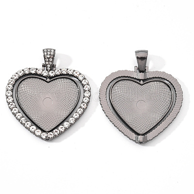 Сеттинги для кулона(кабошонов) X-PALLOY-S107-004B-RS-1