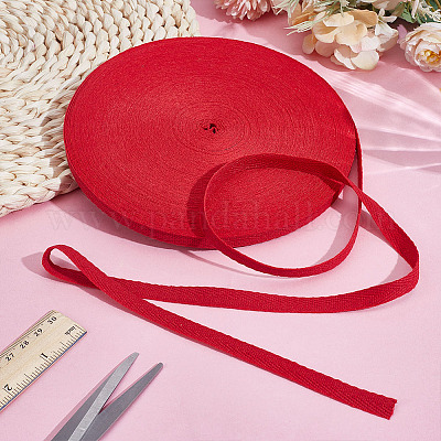 Хлопковые ленты&nbsp;SRIB-WH0008-05A-1