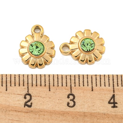 Pendentifs en acier inoxydable 304&nbsp;STAS-L080-003G-03-1