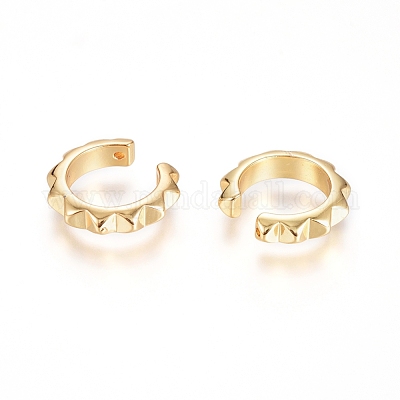 Латунные ушные манжеты KK-G389-36G-1