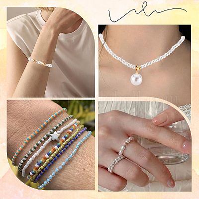 4 рулон плоской эластичной хрустальной нити EW-SC0001-05D-1