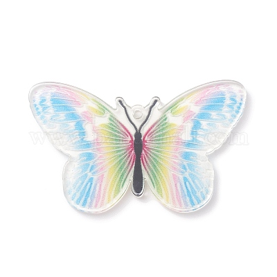 Печатные акриловые большие подвески&nbsp;MACR-M021-03B-1