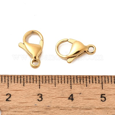 Ионное покрытие (ip) застежки-лобстеры из нержавеющей стали 304 STAS-AB13-G-01-1