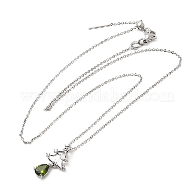 Подвески с рождественскими снежинками из латуни с микропаве из кубических цирконий NJEW-L468-01P-B01-1