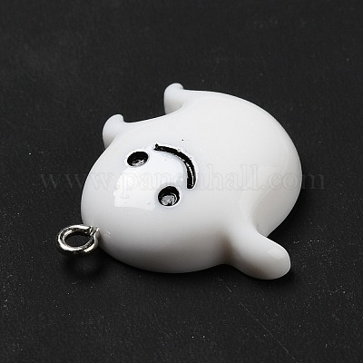 Подвески из непрозрачной смолы на хэллоуин RESI-D055-104P-1