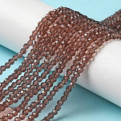 Прозрачные стеклянные бусины EGLA-A035-T3mm-D13-1