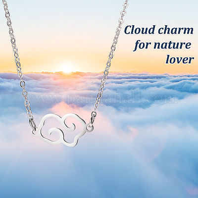 12 шт. 2-х цветные подвески-соединители из нержавеющей стали 304 STAS-UN0047-20-1