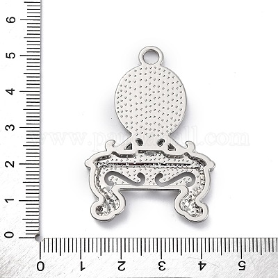 Подвески из стеклянного зеркала FIND-Z073-03P-1