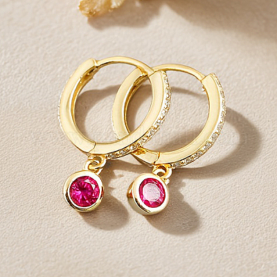 S925 плоские круглые серьги-кольца из стерлингового серебра TQ3244-1-1