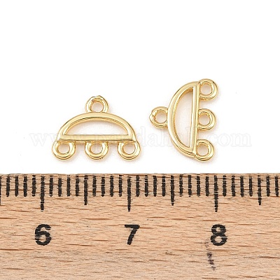 Звенья для компонентов полукруглой люстры из латуни KK-Z132-31G-1