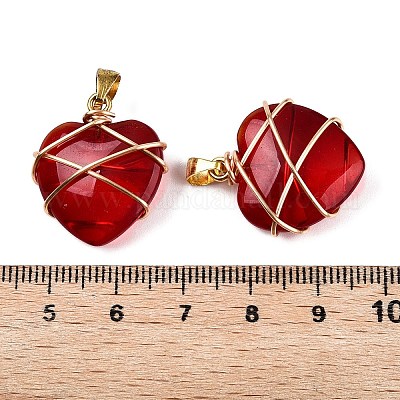 Подвески lampwork GLAA-T023-05B-1