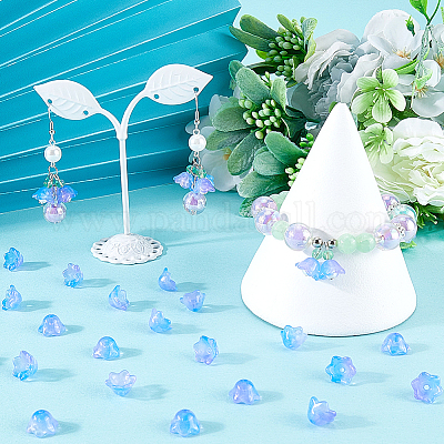 200 шт. стеклянные колпачки для изготовления колокольчиков GLAA-SP0001-03D-1