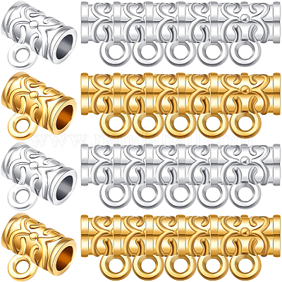 160 шт. 2-х цветные литые трубчатые дужки FIND-SP0001-75-1