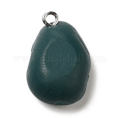 Подвески из непрозрачной смолы с фруктами RESI-G069-04A-1