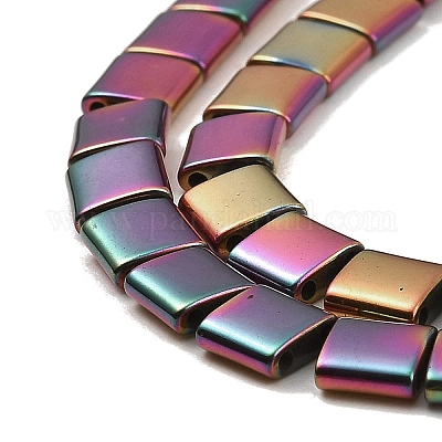 Гальванические немагнитная синтетический гематит бисер пряди G-G089-B02-07-1