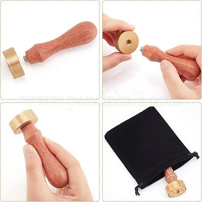 1шт латунная головка штампа DIY-OC0008-66F-1