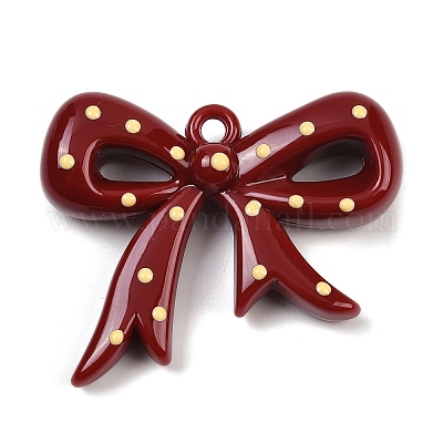 Подвески из непрозрачной акриловой эмали OACR-B036-13B-1