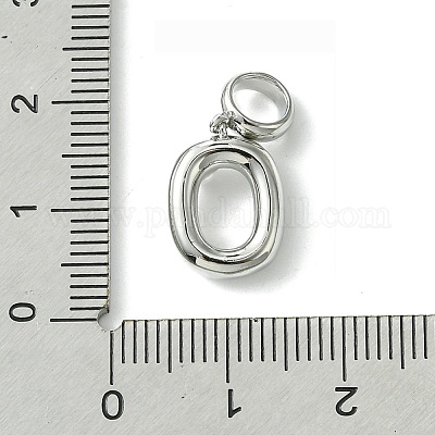 Покрытие стойки латунь с АБС-пластиком жемчуг европейские подвески KK-G501-02O-P-1