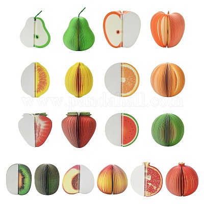 9 pieza de papel de notas con temática de frutas de 9 estilos&nbsp;ST-CJ0044-001-1