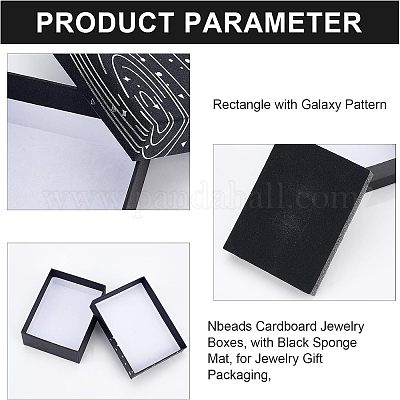 Картонные коробки ювелирных изделий CON-NB0001-92D-1