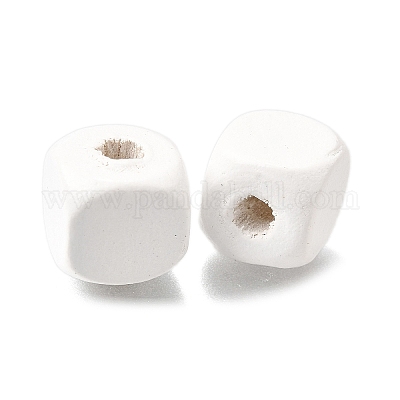 Спрей окрашены деревянные бусины WOOD-P021-01C-30-1