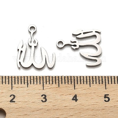 Подвески из хирургической нержавеющей стали 316 STAS-H190-08P-1