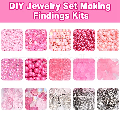 Наборы для самостоятельного изготовления бижутерии DIY-FS0008-56-1