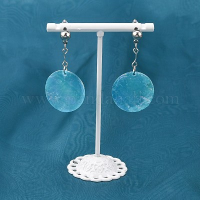 Ab цвет подвески capiz оболочки SSHEL-T008-01B-1