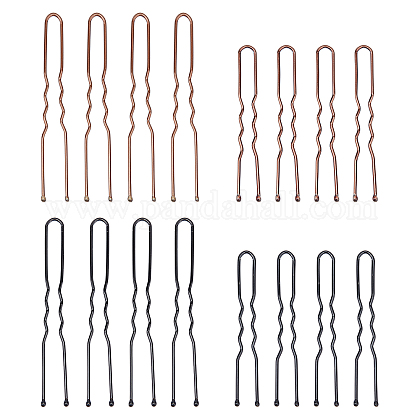 Hair Accessories Iron Hair Forks Findings OHAR-FH0001-01-1