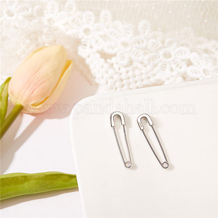 925 серьги-кольца из стерлингового серебра с родиевым покрытием JE826A-1