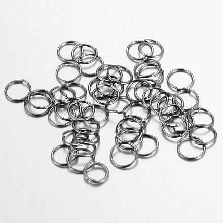 Iron Open Jump Rings X-IFIN-A018-5mm-B-NF-1