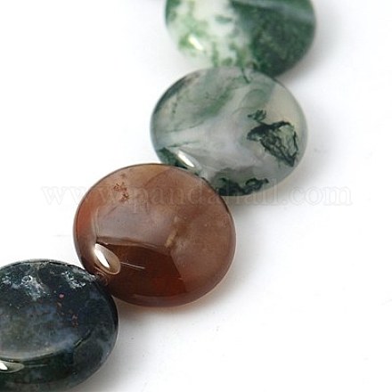 Natural Indian Agate Beads Strands G-G296-16x7mm-06-1